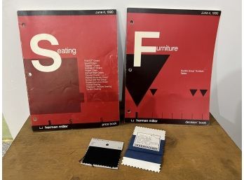 Herman Miller 1990 Seating And Furniture Catalogs  Swatches Price Book
