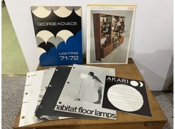 George Kovacs, Akari Noguchi, Cado, Habity Sales Catalogs Brochures