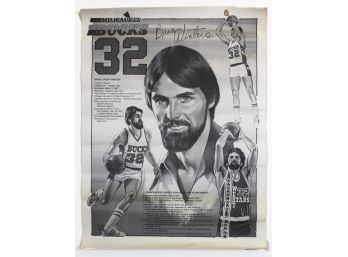 Poster- Milwaukee Bucks NBA Basketball Brian Winters