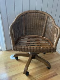 Pottery Barn Wingate Woven Rattan Boho Chair