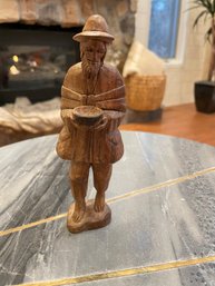 Hand Carved Wood Figurine