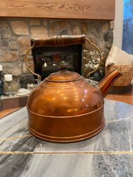 Vintage Copper Revere Tea Kettle