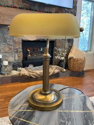 Brass Vintage Bankers Lamp