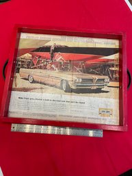 Vintage Pontiac Tray