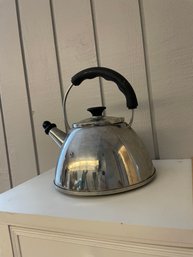 Vintage Stainless Steel Farberware Tea Kettle