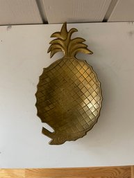 Vintage Brass Pineapple Dish - Made In India