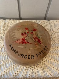 Vintage Hamburger Press