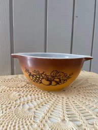 6' Pyrex Mixing Bowl Old Orchard Ovenware