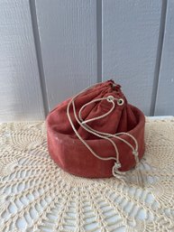 Vintage Crushed Velvet Bag/purse