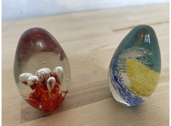 Glass Paperweights