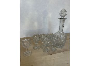 Imperial Clear Glass Decanter Set