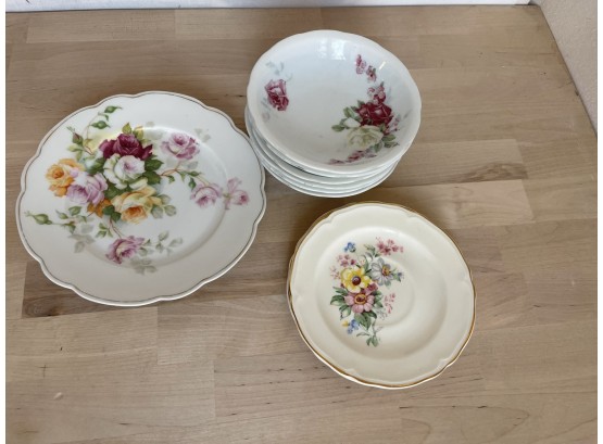 Floral Dishes