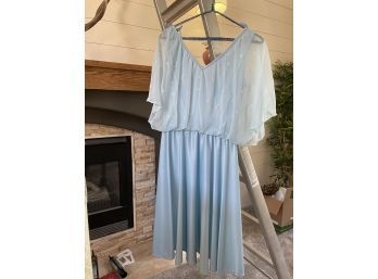 Vintage Nightgown - Light Blue M/L