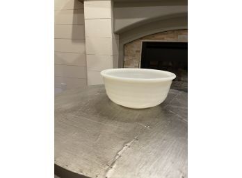 Large Milk Glass Bowl