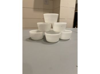 Glass Bake Dessert Cups - Set Of 7