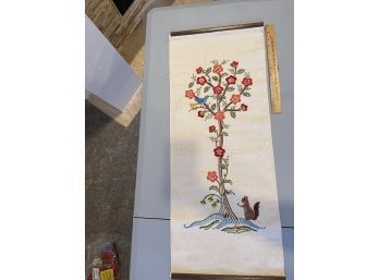 Embroidered Wall Hanging
