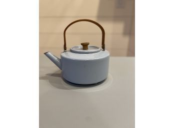 Vintage Enamel Tea Kettle