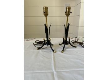 Vintage MCM Lamp Pair - Set Of 2