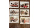Vintage Cloverleaf Tablemats -  Royal Soldiers. Set Of 6 Mats