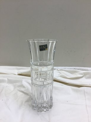 Mikasa Leaded Vase 8.5 Inches Tall