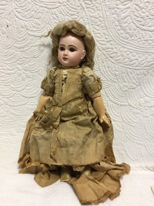 Antique Tete Jumeau Doll Approximately 20 Inches Tall