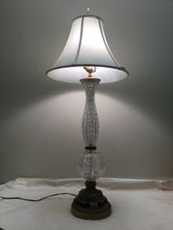 Beautiful Cut Glass Lamp