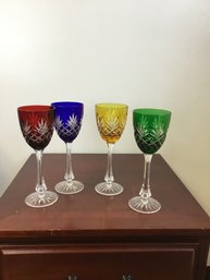 Set Of 4 Faberge Goblets