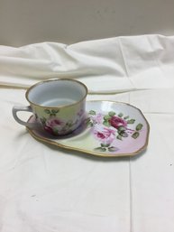 Petite Tea Cup And Snack Plate