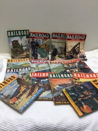 14 Volumes Of Railroad Magazine 1944 1946 1954 Mixed