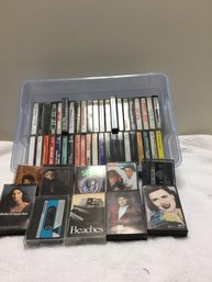Lot Of Vintage Cassette Tapes