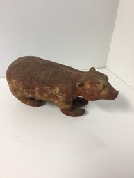 Heavy Clay Sculpted Bear