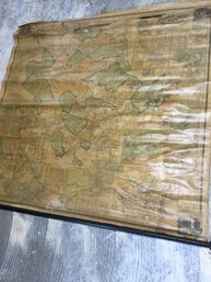 1856 Essex County Massachusetts Wall Map