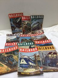 All 12 Volumes 1953 Railroad Magazine