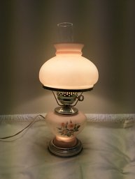 Vintage 18 Inch Hurricane Lamp