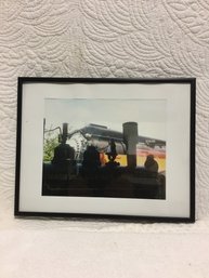 12x15 Framed Locomotive Photo