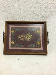 Embroidered Wall Hanging 13x16