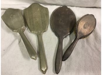 Lot Of Brushes And Mirrors