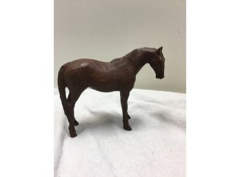 8 Inch Tall Unsigned Horse Figurine