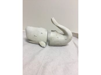 Whale Bookends By Twos Company
