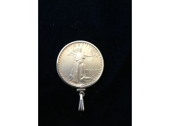 $50 American Eagle 1oz Gold Coin Medallion