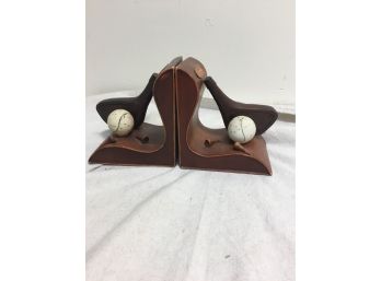 Golf Book Ends From The Country Club Collection