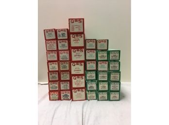 37 Assorted Player Piano Rolls