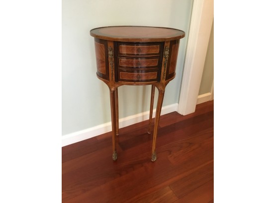 Small 3 Drawer Accent Table