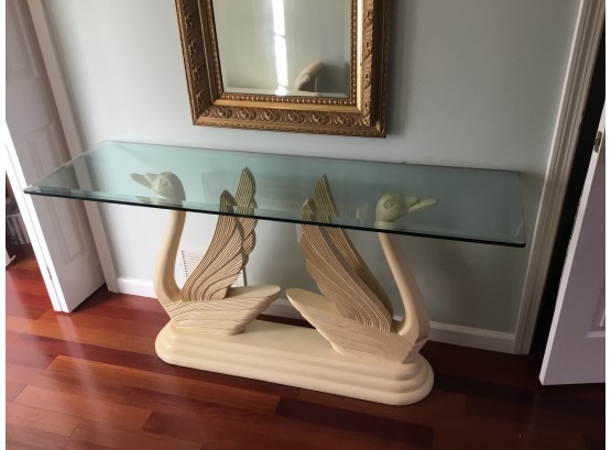 Double Swan Table