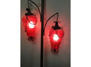 Vintage Creepy Lamp