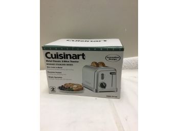 Cuisinart 2 Slice Toaster New In Box