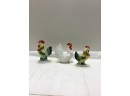 Rooster Lot Of 3