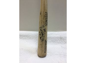 Matt Stairs Autographed Baseball Bat