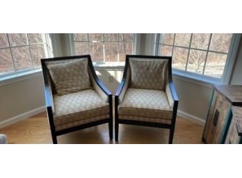 Set Of 2 Duralee Arm Chairs
